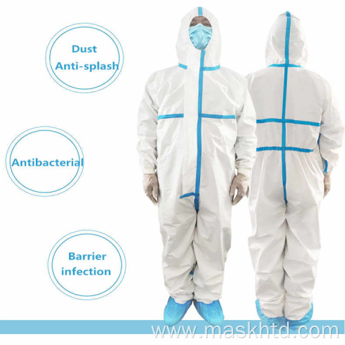 Disposable Medical Protective Isolation Overalls Suit